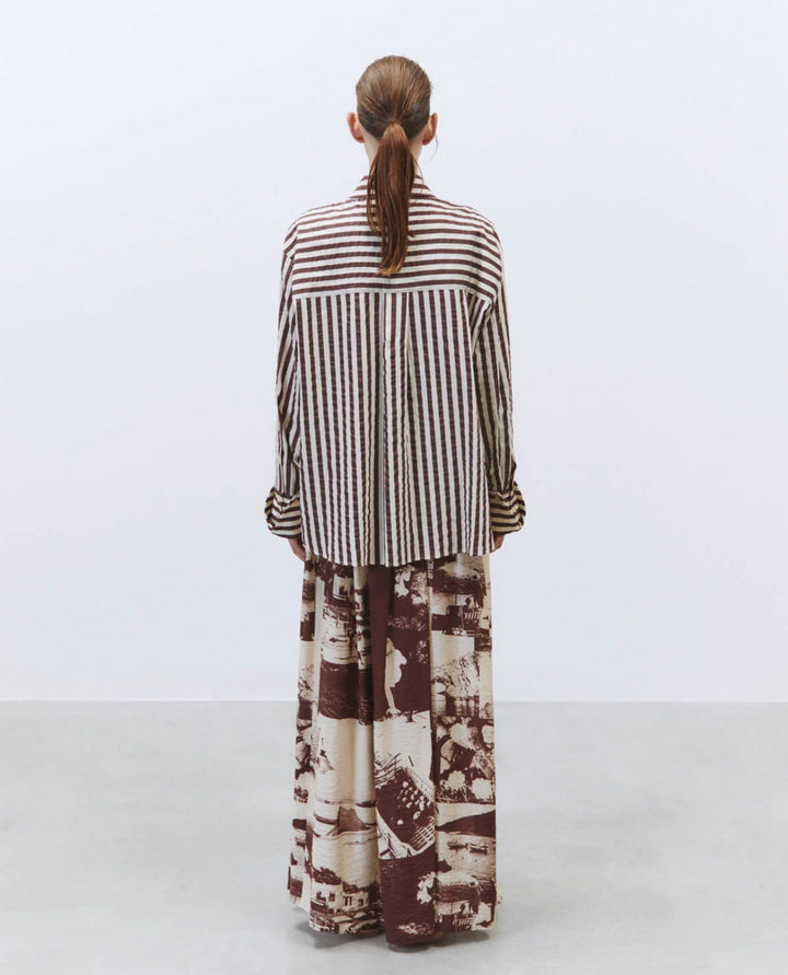 COLORFUL STRIPES OVER SHIRT