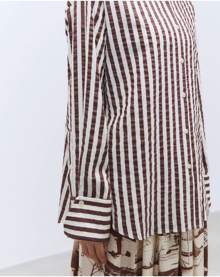 COLORFUL STRIPES OVER SHIRT