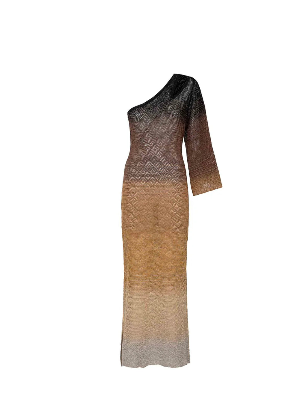 one shoulder cutout ru dress Mesh One Shoulder Ruched Cutout Midi Sheath Dress